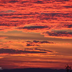 Abendhimmel über dem Taunus