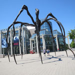 Eine riesen Spine vor der National Art Gallery