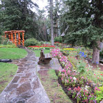 Der Garten in Banff....