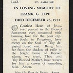 Tepe, Frank G.- 1932