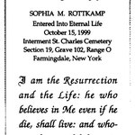 Rottkamp, Sophia M. - 1999 