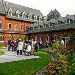 Courtyard of the Dominican Sisters Motherhouse 