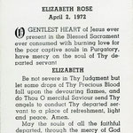 Rose, Elizabeth - 1972 