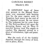 Reisert, Caroline - 1951