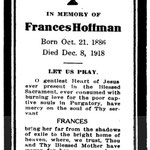 Hoffman, Frances - 1918