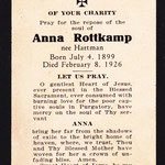 Rottkamp, Anna - 1926 