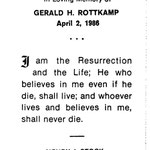 Rottkamp, Gerald H. - 1986 