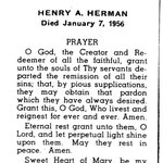 Herman, Henry A. - 1956 