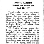 Makofske, Mary T. - 1977