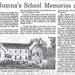 Newsday - An Alumna's School Memories at 102 - 1982 