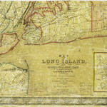 1844 J. Calvin Smith  - Long Island an Environs of New York, 