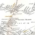1873 Beers Map - Fosters Meadow