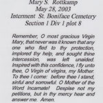 Rottkamp, Mary S. - 2003