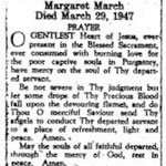 March, Margaret - 1947