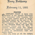 Rottkamp, Henry - 1961