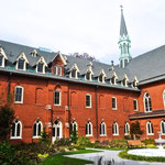 Courtyard of the Dominican Sisters Motherhouse 