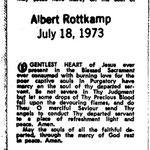 Rottkamp, Albert - 1973