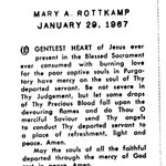 Rottkamp, Mary A. -  1967 