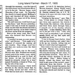 Long Island Farmer - Who burned the church? March 17, 1905