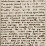 Hempstead Inquirer - Political Gathering - Oct. 17, 1884