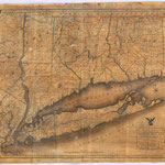 1815 Wm. Damerum Surveyor Map - Southern NY