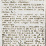 Brooklyn Daily Eagle - Miss Caroline Froelich to Marry Valley Stream Man - Jan. 3, 1915 