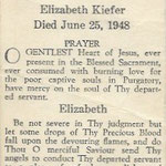 Kiefer, Elisabeth - 1948