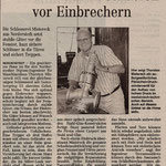 Einbruchschutz durch Panzerrollen