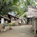 We stopped at this tiny village and at least here we managed to get in touch with the local population a little bit