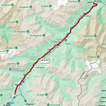 Fahrt mit dem Zug von Zernez nach Celerina