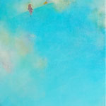 take a walk-3　33.3×24.2cm    アクリル、油彩、キャンバス