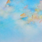 take a walk-5　41×41cm　アクリル、油彩、キャンバス　