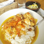日替わりランチはスリランカカレー
