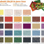 MULTICOLORE 20x30 SPESSORE 2,5 MM SPESSORE 2,5 MM EURO: 1,80 PZ