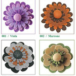 CONFEZIONE DA 2 PEZZI FIORI IN FELTRO EURO:3,70