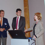 Dr. Hubertus Gaßner, Direktor, Dr. Stefan Brandt, Geschäftsführer, Anke Kuhbier, stlv. Vorsitzende, Kulturforum Hamburg e.V. Foto: Günther von der Kammer