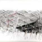 Kellerschacht1, Zeichnung Kohle/Pastellkreiden, 21x29 cm, 2026