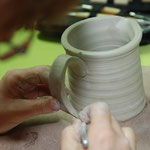 Keramik Auf der Spek,toepferkurse, Foto © H.Ritsch