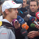 S.Vettel beim Interview