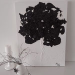 L'albero nero 60 x 80 collage 