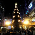 Giant Christmas Tree with a Crown