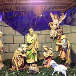 Another Nativity Scene or Belen at a House of Christmas Lights in Antipolo, Rizal 