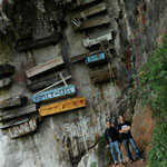 Hanging Coffins and Tourists