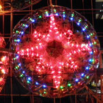 San Fernando, Pampanga is famous for its Christmas lanterns.