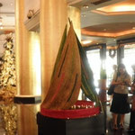 Christmas Tree Made of Hyacinth