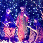 Nativity Scene or Belen, House of Christmas Lights, Antipolo City