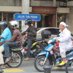 Auf den Strassen Kuala Lumpurs