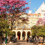 An der Plaza 9 de Julio, Salta