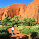 Uluru aus der Nähe