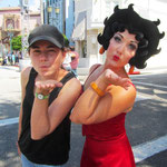 Franziska und Betty Boop